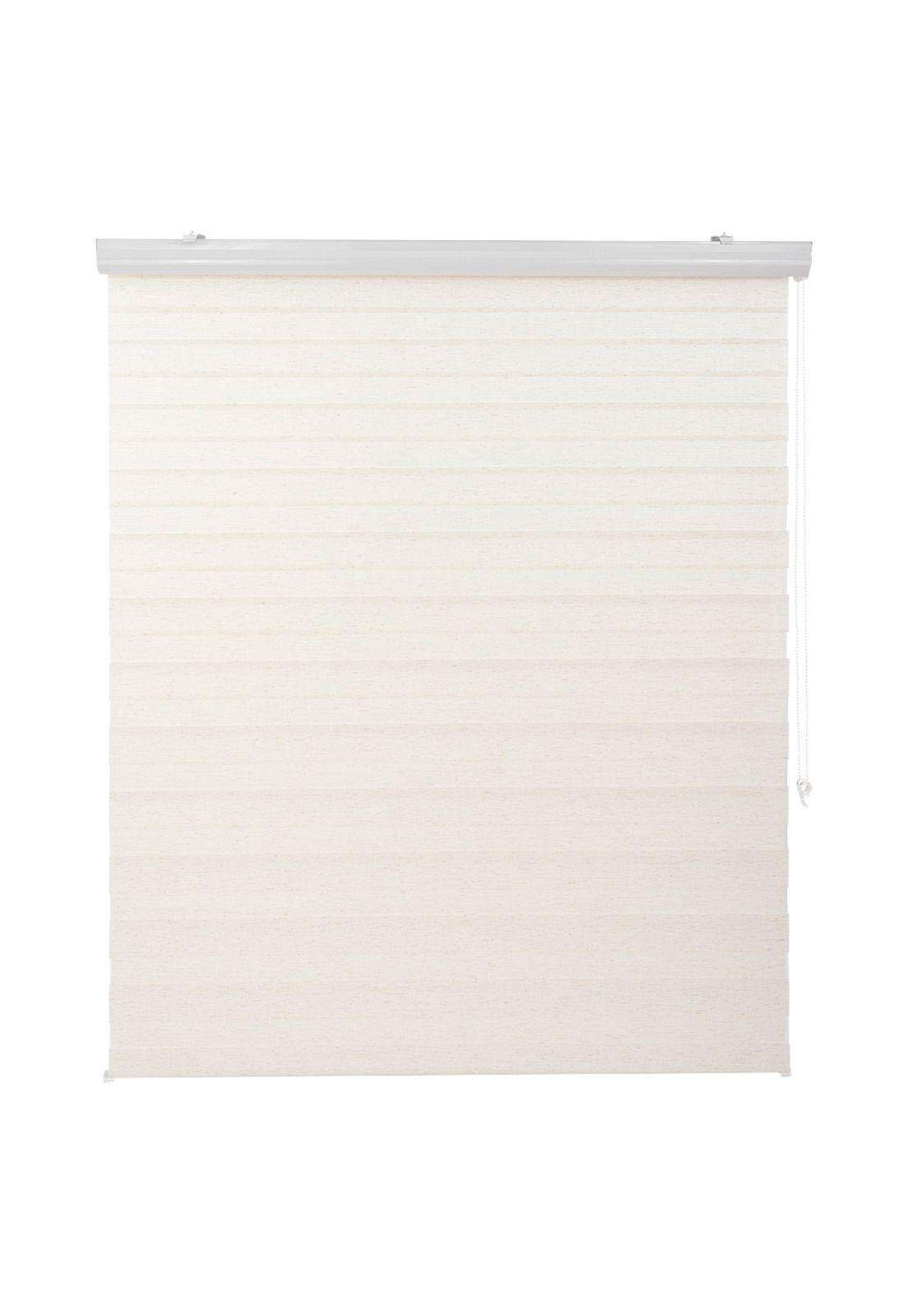 Cortina Duo Con Cenefa Premium 120X240Cm Color Crudo-3