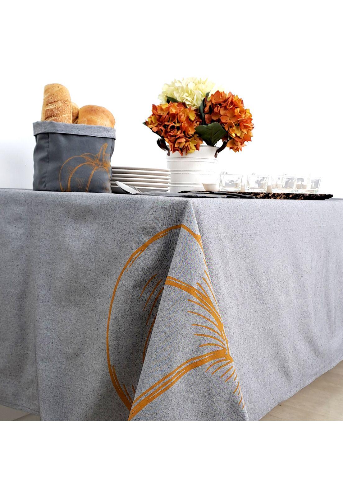 Mantel Zapallo Estampado 160x350cm Marengo-0