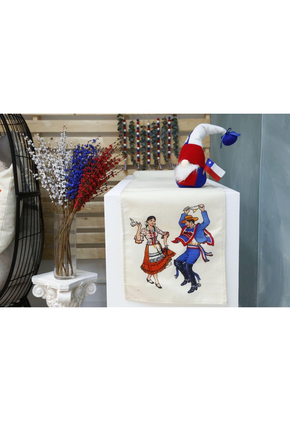 Camino De Mesa Chile Cueca 33X183Cm Ytr-05-1