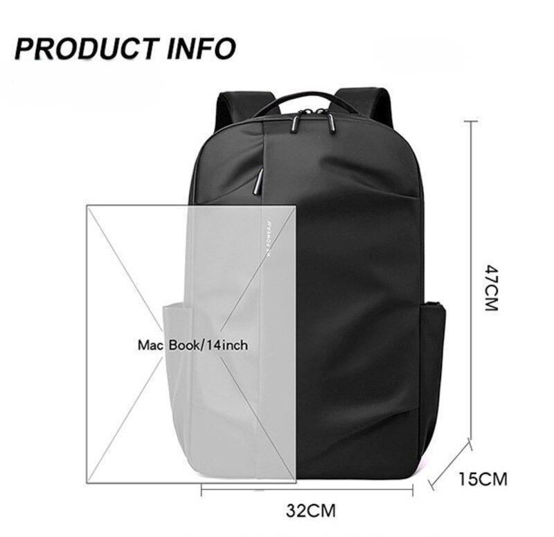 Mochila Urbana Impermeable Notebook 16 Viaje Negocios-3