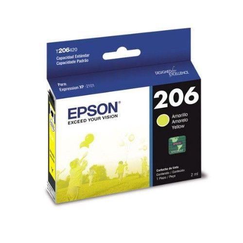 Cartucho Original de Tinta Yellow Epson T206 ( T206420-AL)-0