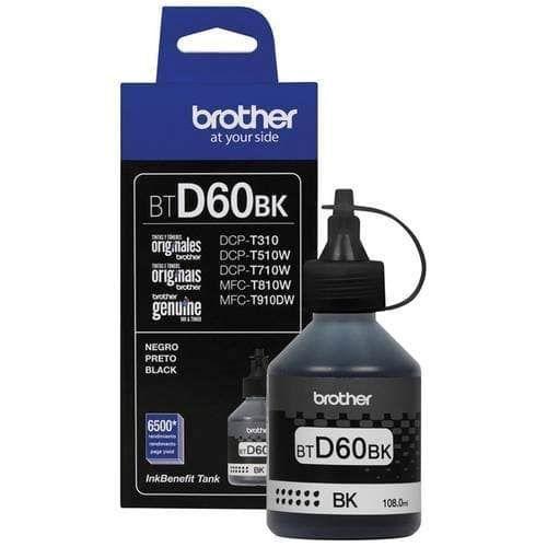 Tinta Original Brother BT D60 BK-0