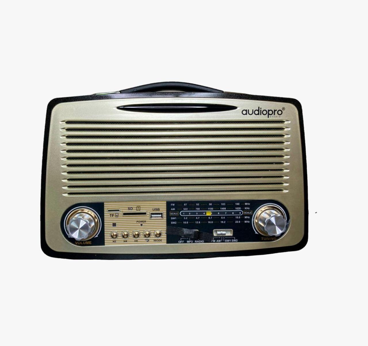 RADIO VINTAGE AUDIOPRO PORTATIL AP02051-0