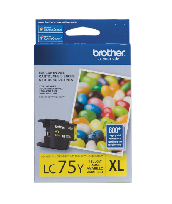 Cartridge Brother Original LC 75 XL Yellow-0