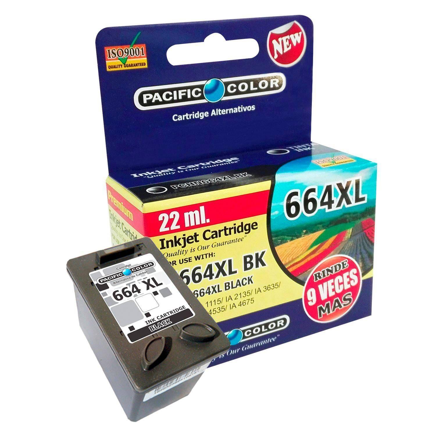 Tinta Alternativa Pacific Color H664 BK XL 22ml-0