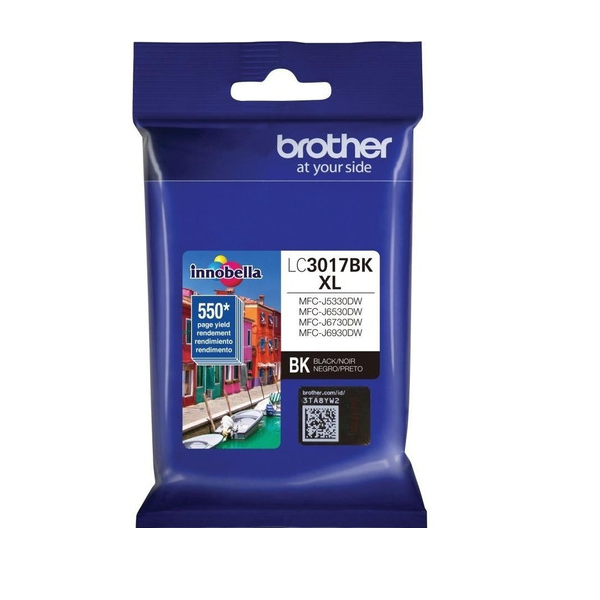 TINTA ORIGINAL BROTHER  LC3017 BK XL-0