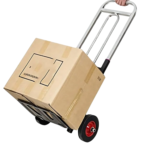Carro Plegable de Carga con Ruedas, Soporta hasta 100 Kg, Ideal para Transporte Pesado-2