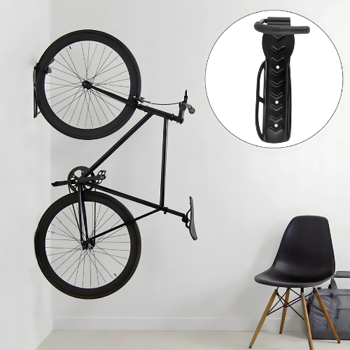 Soporte de Pared para Bicicleta, Plegable y Metálico, Ideal para Optimizar Espacios-2