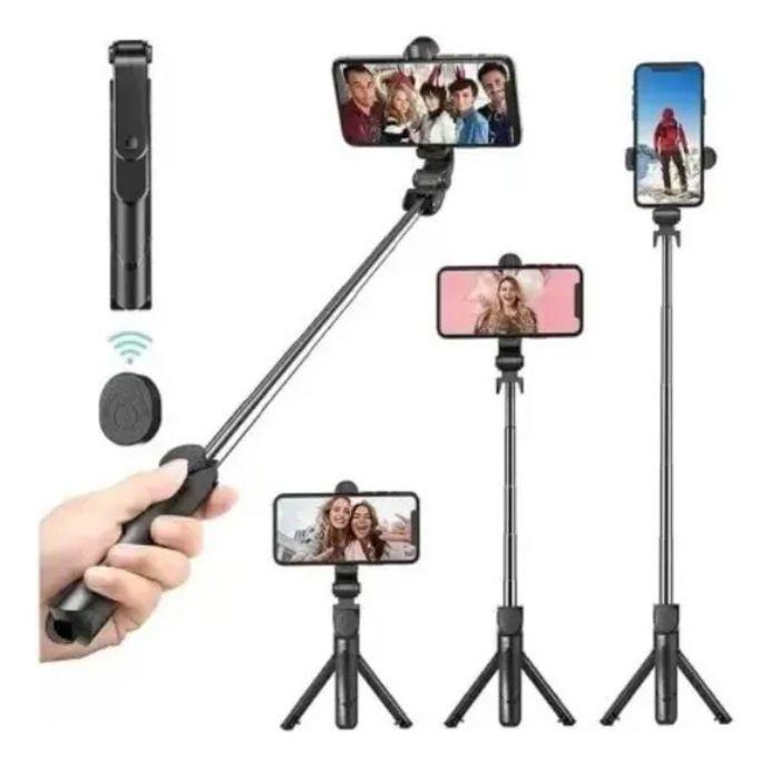Monopod Tripode Selfie Portatil Control Remoto Bluetooth-3