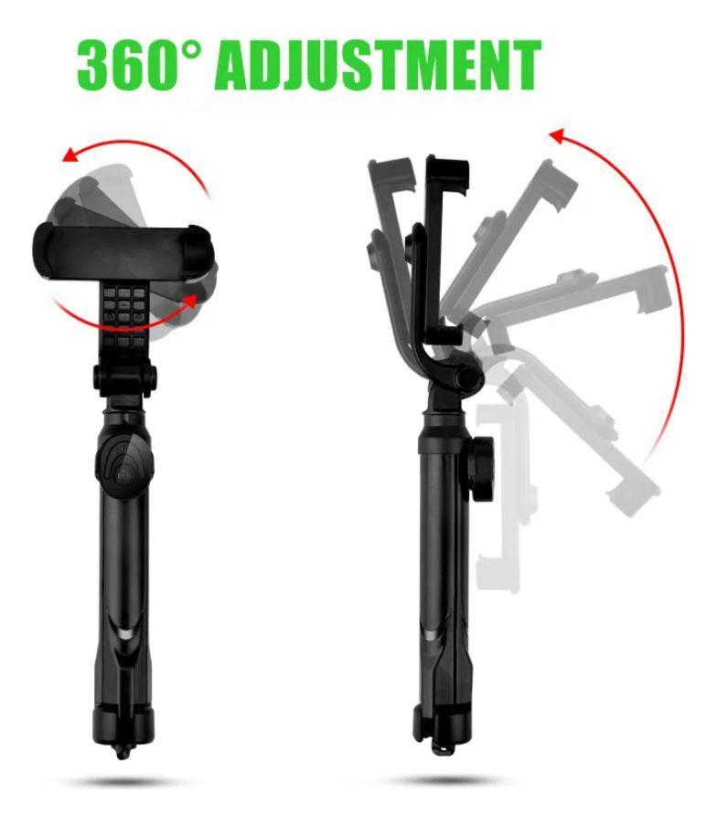 Monopod Tripode Selfie Portatil Control Remoto Bluetooth-4