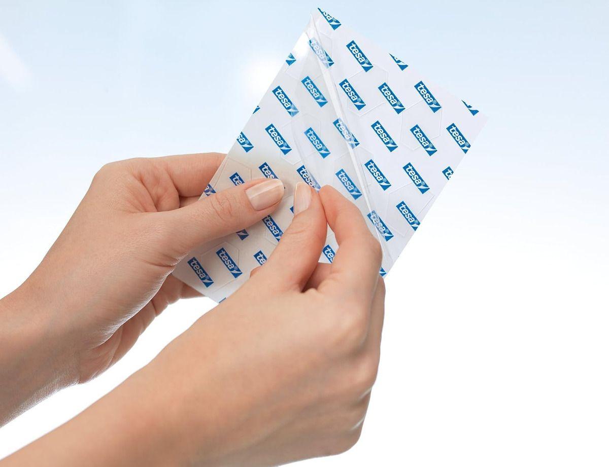 Adhesivo Reutilizable Transparente Xl 36 Pads Tesa-1