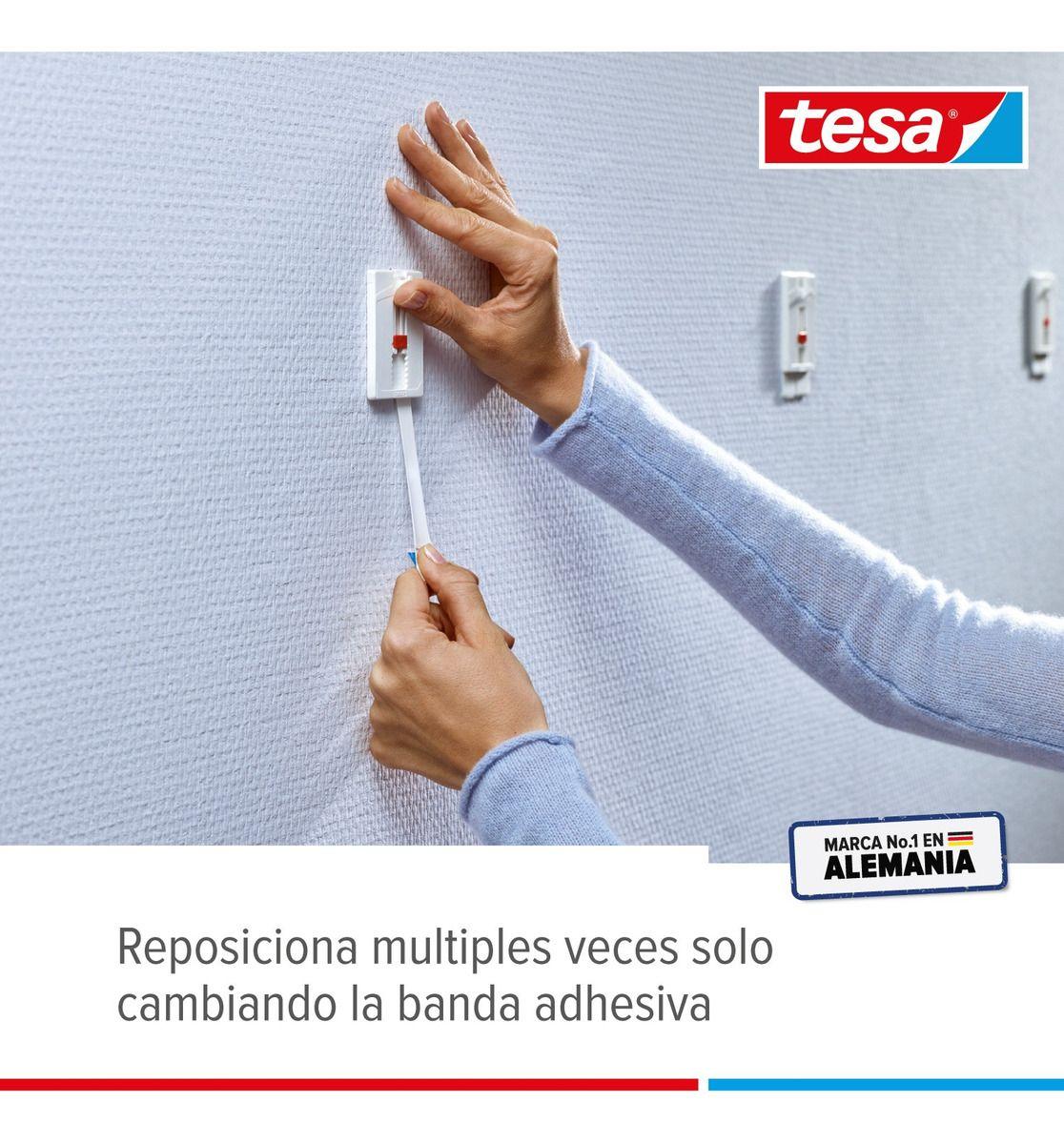 Clavo Adhesivo Ajustable Tesa Superficies Delicadas 2kg-4