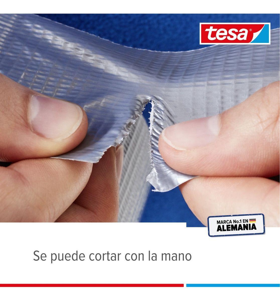 Cinta Duc Tape 10 Mt X 50mm Gris Extra Fuerte Tesa-4