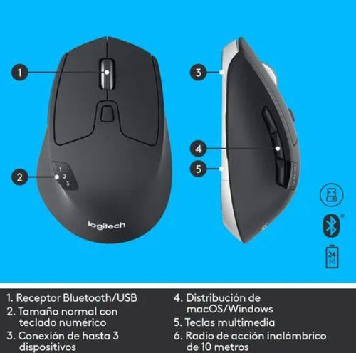 Pack Teclado Y Mouse Usb Inalámbrico Logitech Mk850 Español-5