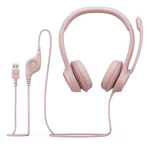 Audífonos Usb Con Micrófono H390 Cancelación Ruido Logitech-4