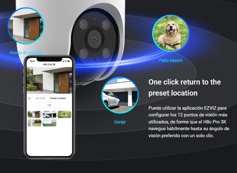 Cámara Seguridad Pt Wifi H8c Pro 3k Auto-tracking Ezviz-5