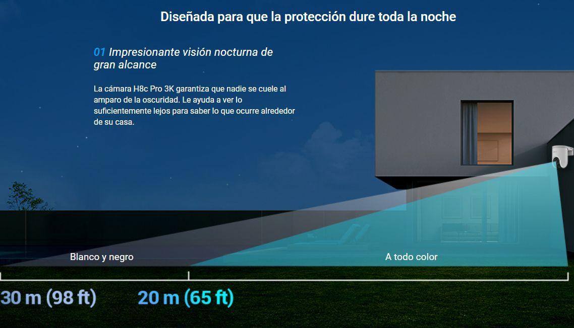 Cámara Seguridad Pt Wifi H8c Pro 3k Auto-tracking Ezviz-6