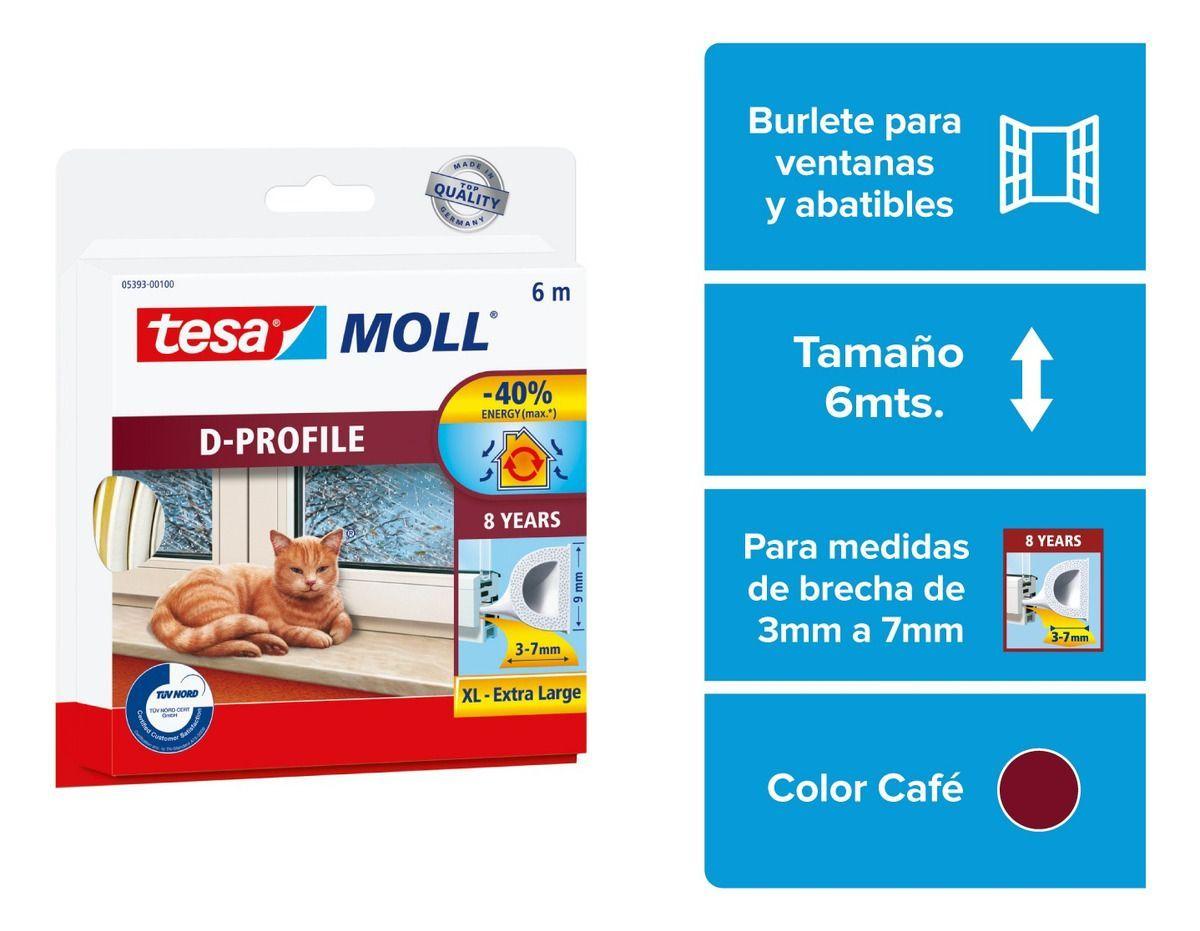 Tesamoll Perfil D Café 6m Tesa-1