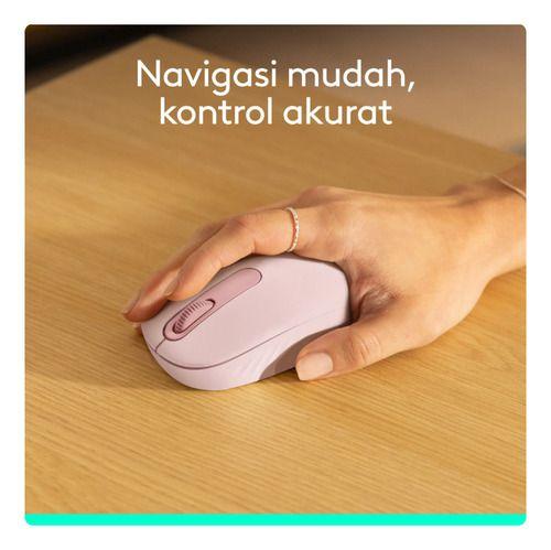 Mouse Inalámbrico Logitech Bluetooth M196 Rosa-6