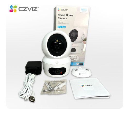 Cámara Pt Inteligente Wifi H7c Dual 2k + Panoramica Ezviz Blanco-5