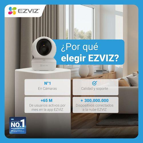 Cámara Pt Inteligente Wifi H7c Dual 2k + Panoramica Ezviz Blanco-6