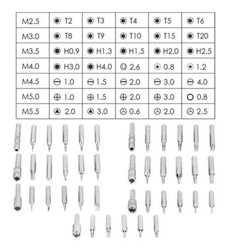Kit Destornilladores 45 Piezas Consola Xbox Ps3 Ps4-4