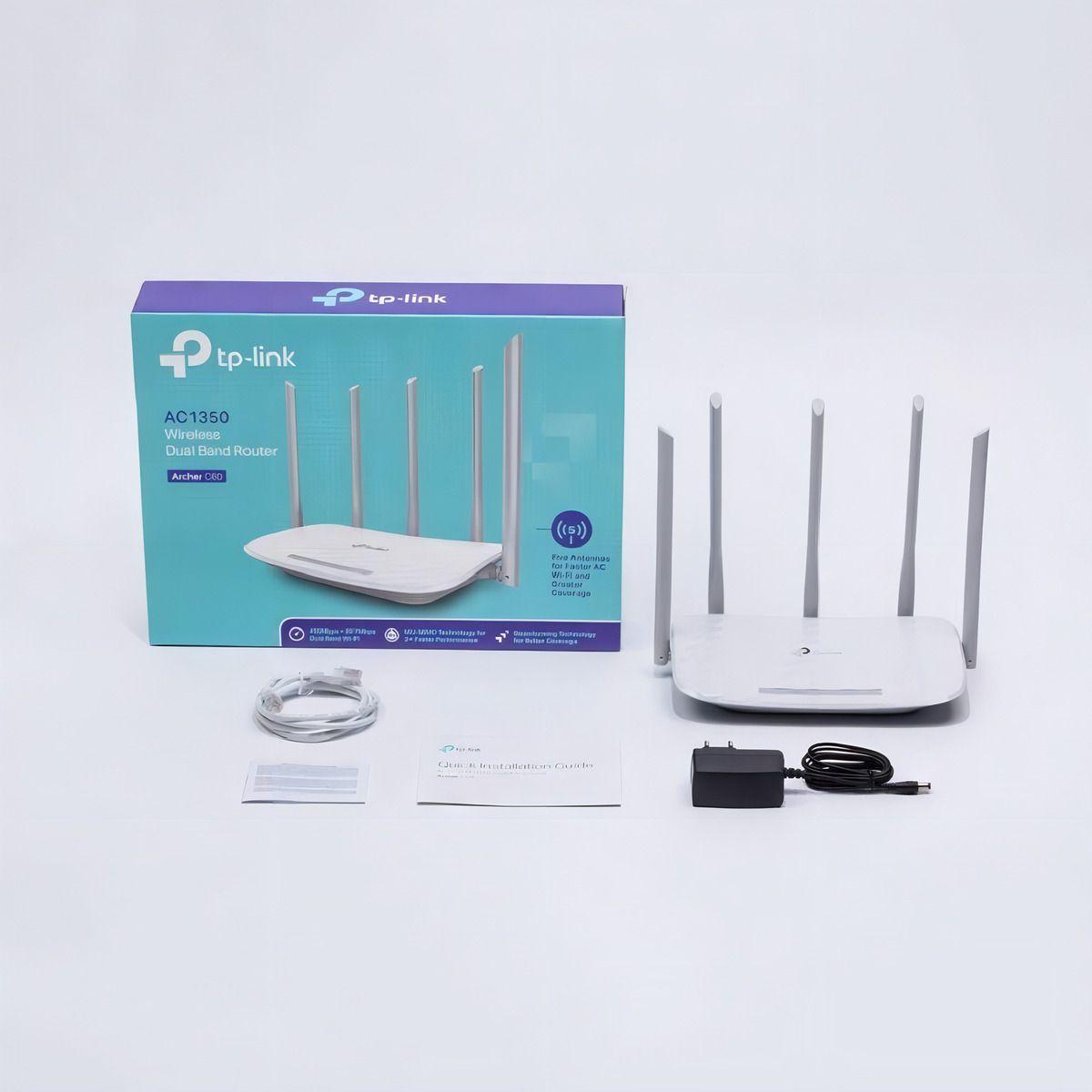 Router Dual Band Archer C60 Ac1350 5 Antenas Tp-link-4