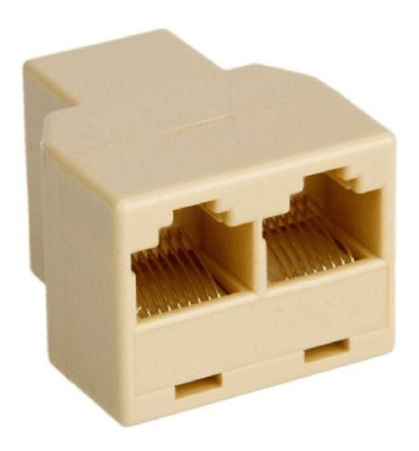 Adaptador Splitter Rj45 Red Cat5 6 Lan 1 A 2-0