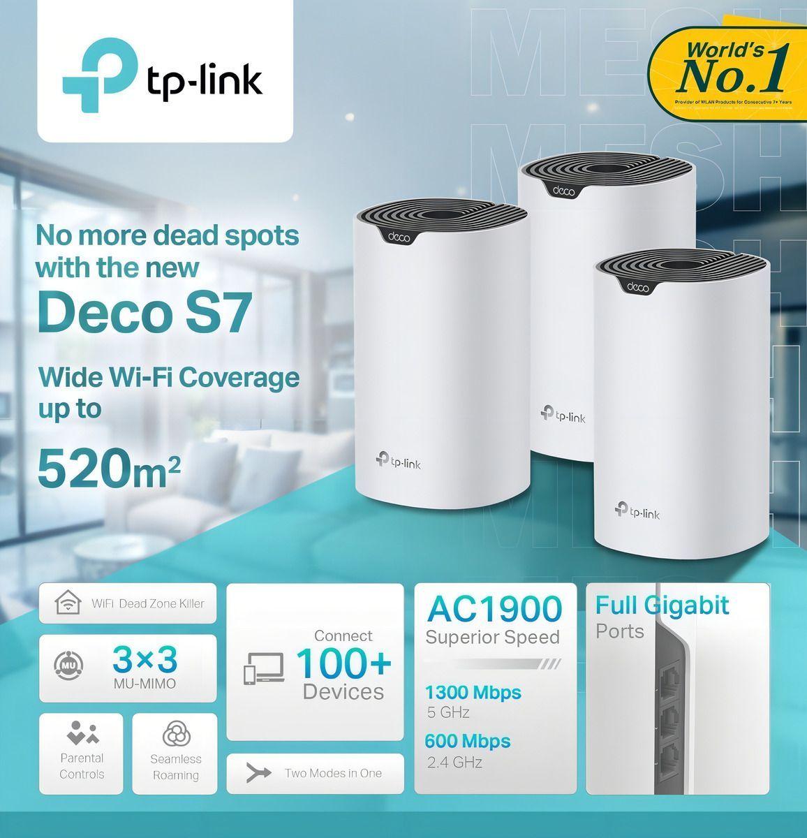 Router Deco Ac1900 1900 Mbps Tp-link Dual-band Wi-fi-3