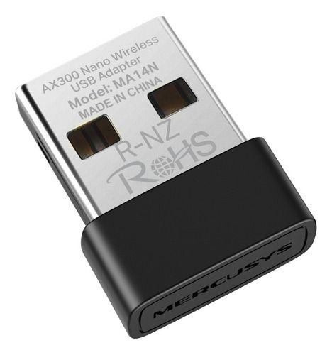 Adaptador Ax300 Inalámbrico Usb Wifi 6 Mu-mimo Ma14n-2