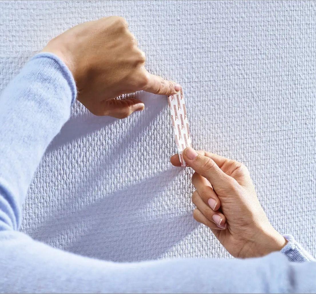 Pack 4 Blíster Clavo Adhesivo Ajustable Pared Yeso 1kg Tesa-5