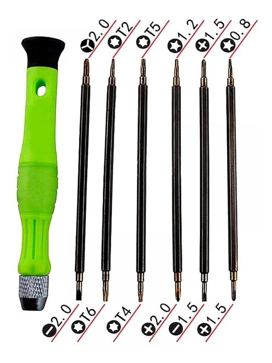 Set Destornillador Macbook iPhone Precisión Kit 12 Piezas-3