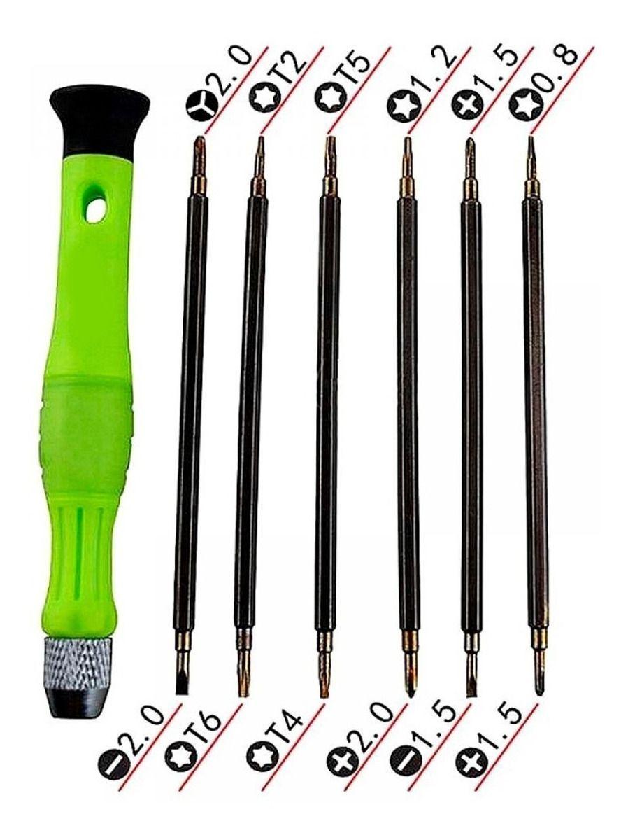 Set Destornillador Macbook iPhone Precisión Kit 12 Piezas-3