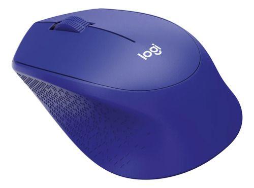 Mouse Inalámbrico Logitech M280 Comfort Plus Azul-2