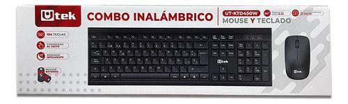 Kit Teclado Mouse Inalámbrico Español Ut-ktd450w-5
