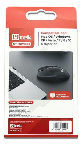 Mouse Inalámbrico Usb 2,4ghz 1200 Dpi-5