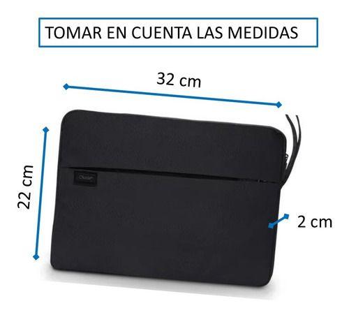 Funda Para Macbook Pro Retina Air Notebook 13 13.3 Gris-3