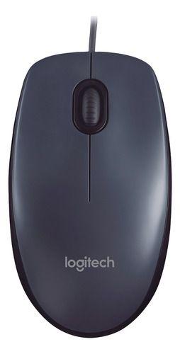 Mouse Alámbrico Usb Logitech M90-0