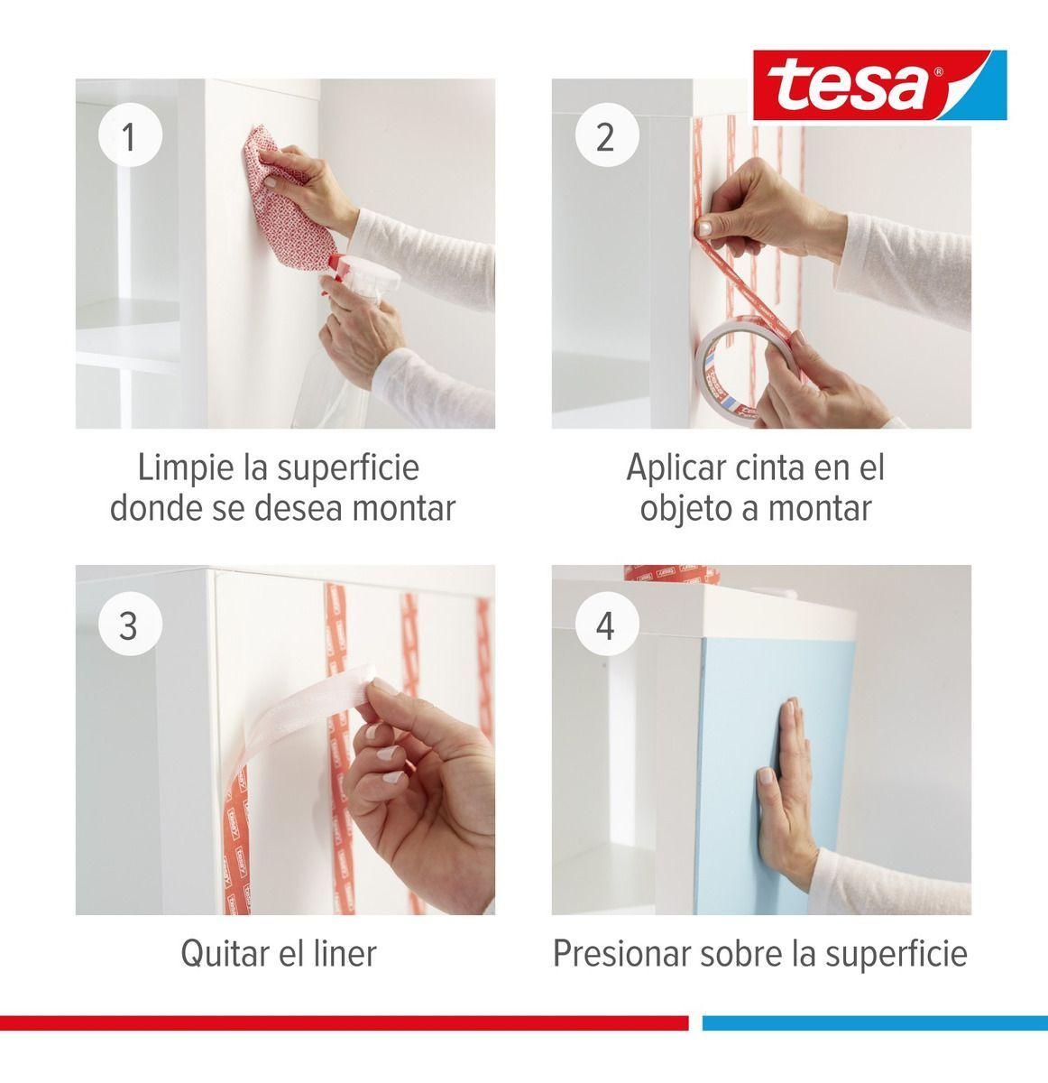 Cinta Doble Contacto Montaje 5mt X 19mm Ultra Fuerte Tesa-2