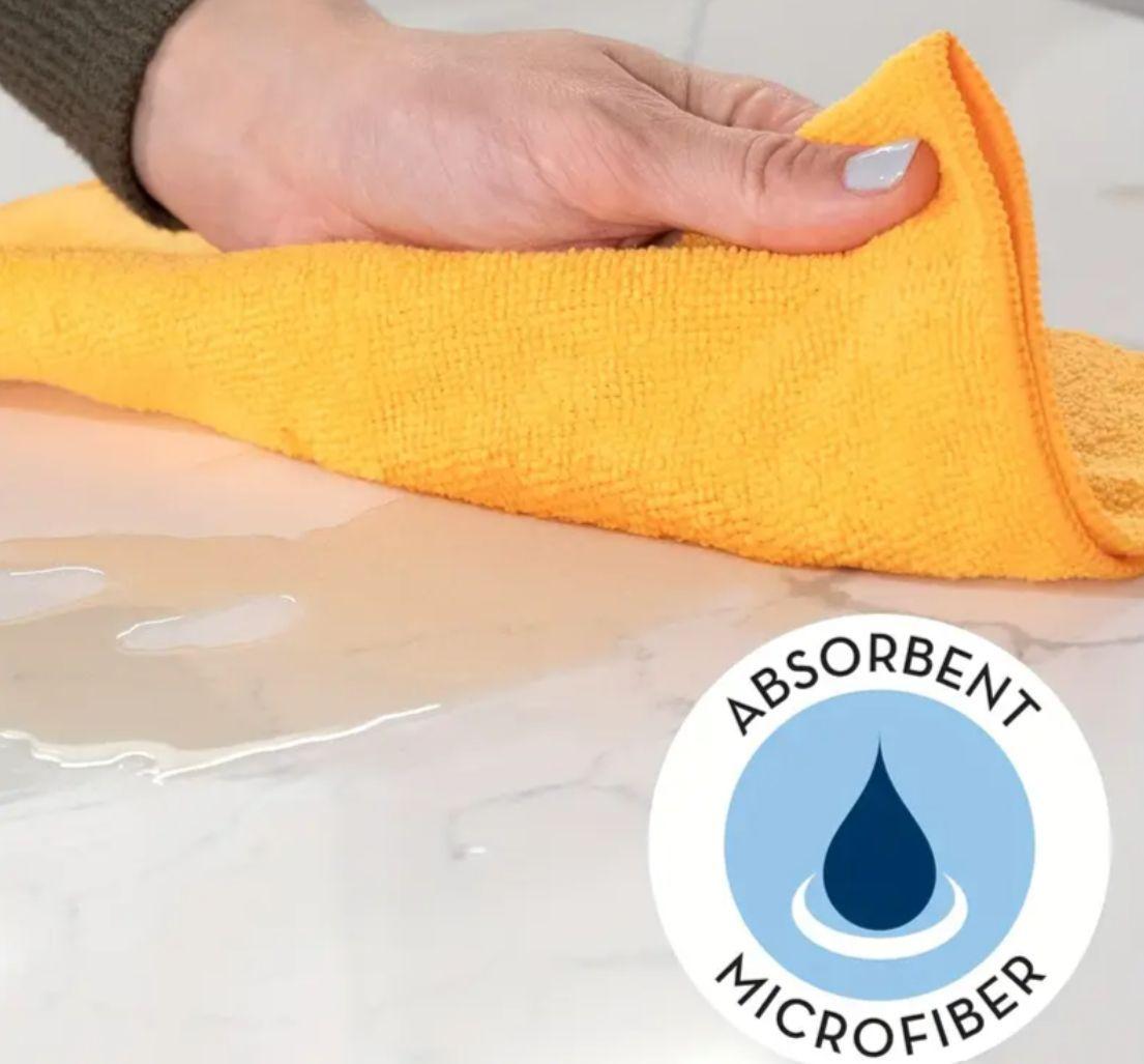 Paños Microfibra Secado Rápido 38 X 38 Cm Pack 10 Unidades-2