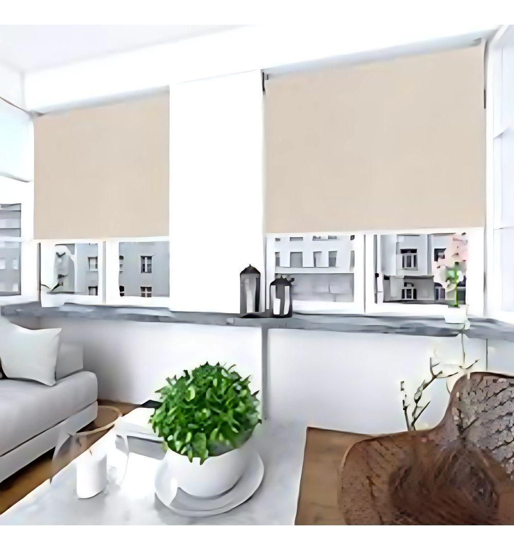 Cortina Roller Lino Blackout 1,35x2,5mts Impermeable Volgen-5