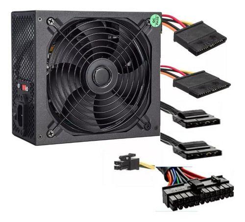 Fuente Poder Atx 650w Piv Conector 24 Pines Para Computadora-2