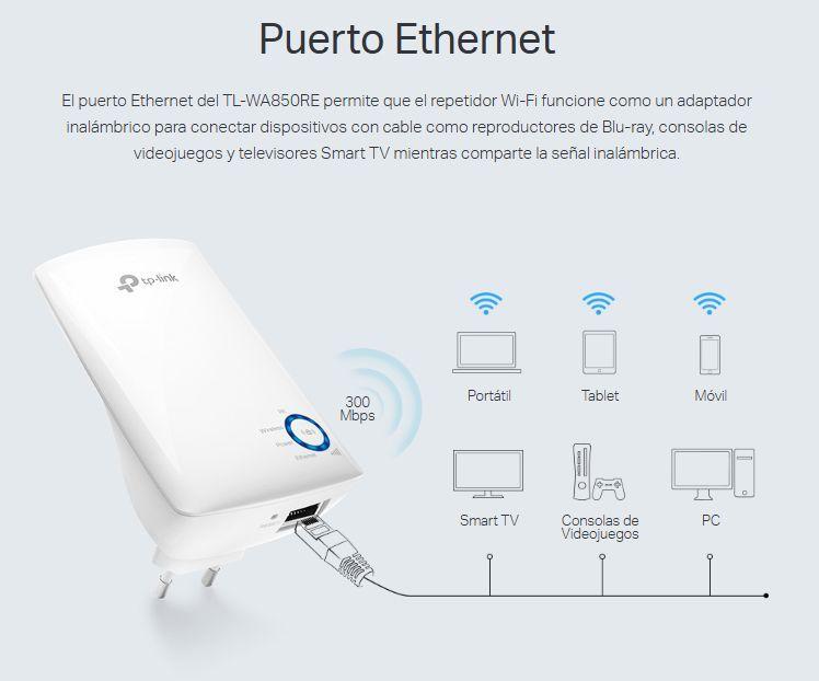 Extensor Cobertura Señal Wi-fi Tp-link Tl-wa850re Universal-6