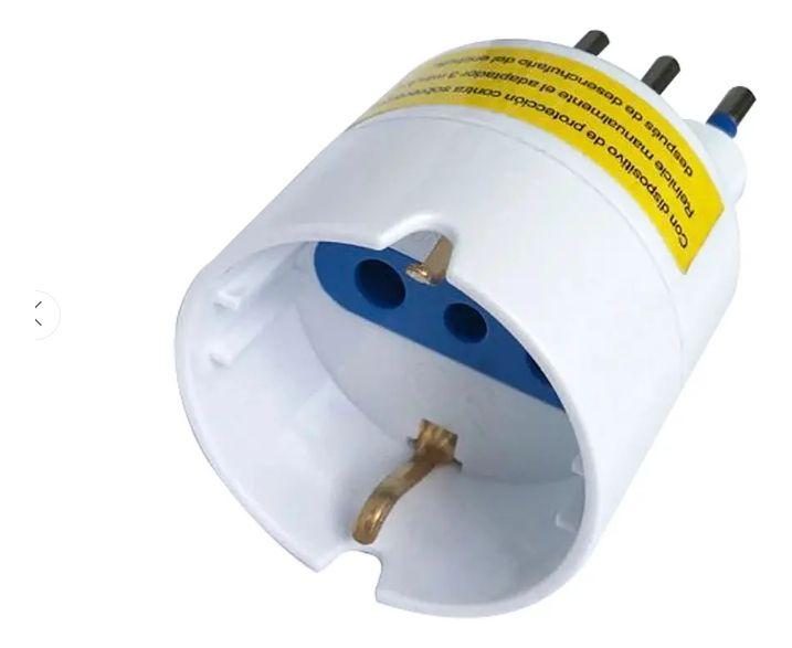 Adaptador Enchufe Certificado Schuko Philco 1500w-2