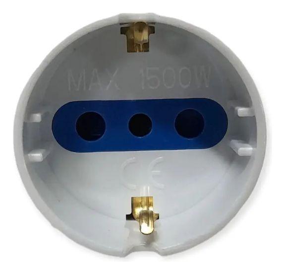 Adaptador Enchufe Certificado Schuko Philco 1500w-3