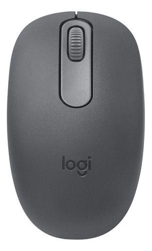 Mouse Inalámbrico Logitech Bluetooth M196 Grafito-0