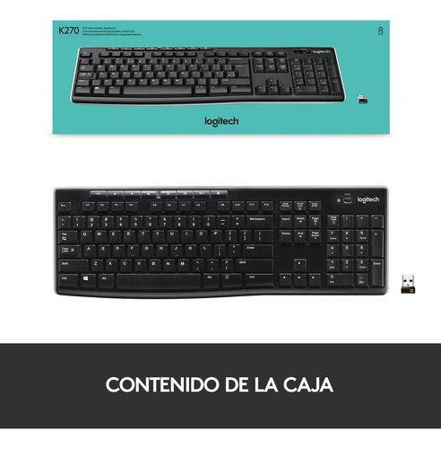 Teclado Inalámbrico Logitech K270 2.4 Ghz Español-7