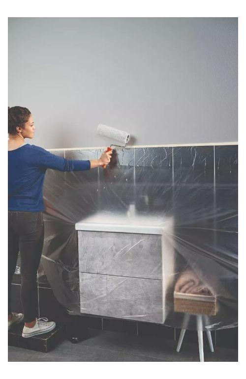 Plástico Protector Adhesivo 2 En 1 Tesa-2