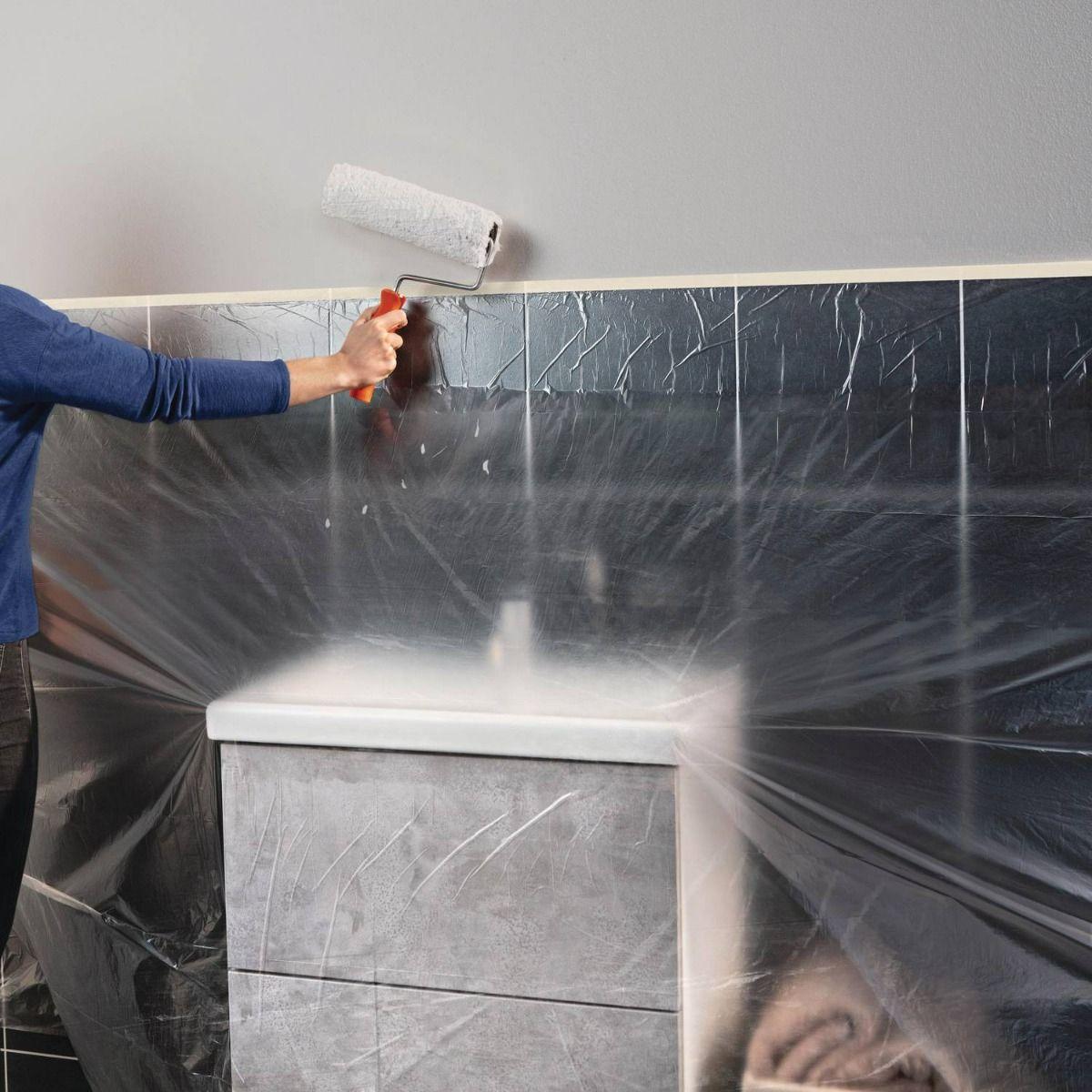 Plástico Protector Adhesivo Easy Cover 15mts X 2,6mts Tesa-1