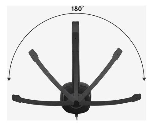 Audífonos Alámbrico Micrófono H151 Jack 3.5mm Logitech-3